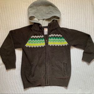 Gymboree Patterned Sweater Hoodie